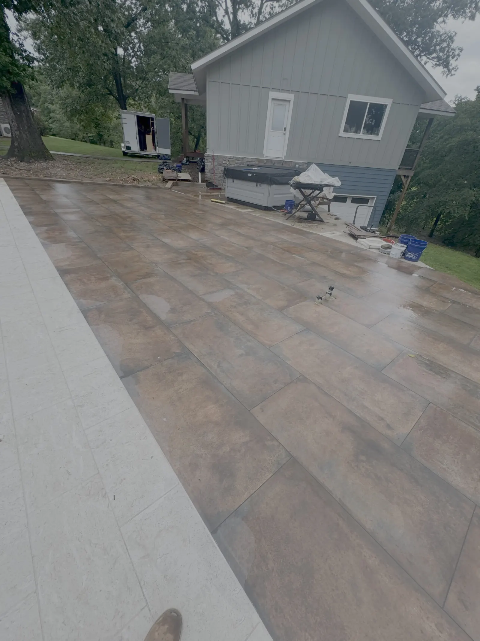 Specialty tile and stone installation